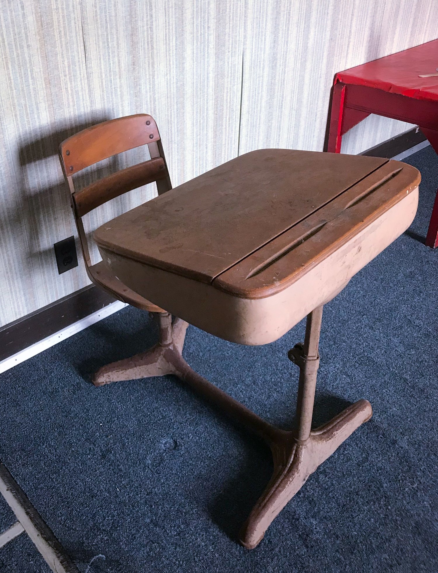 Vintage School Desks For Sale St James C M E Church