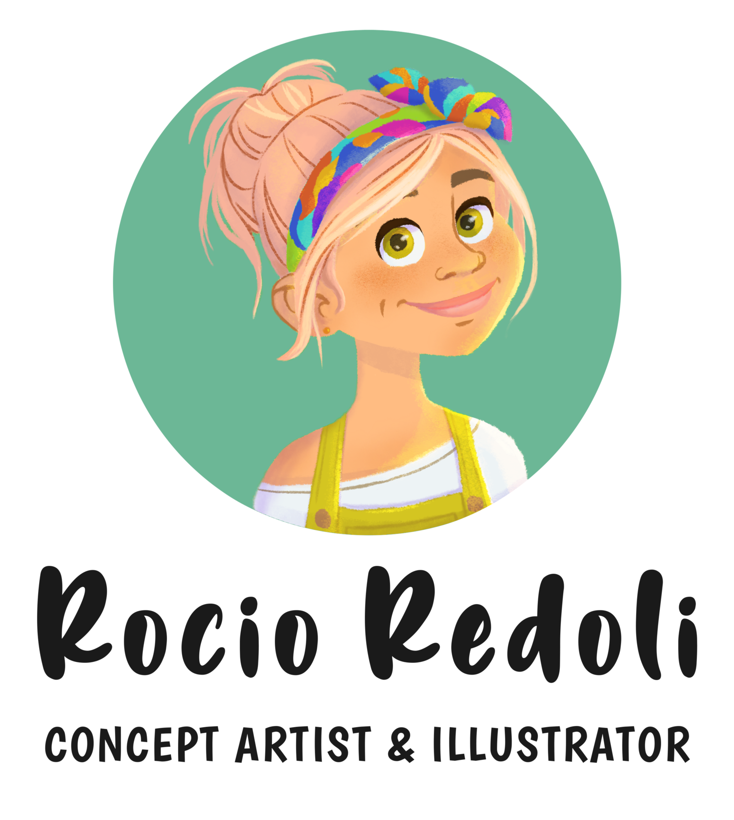 Profile Sketch Rocio Redoli Concept Artist Illustrator