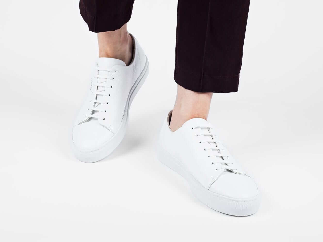 common projects white sneakers