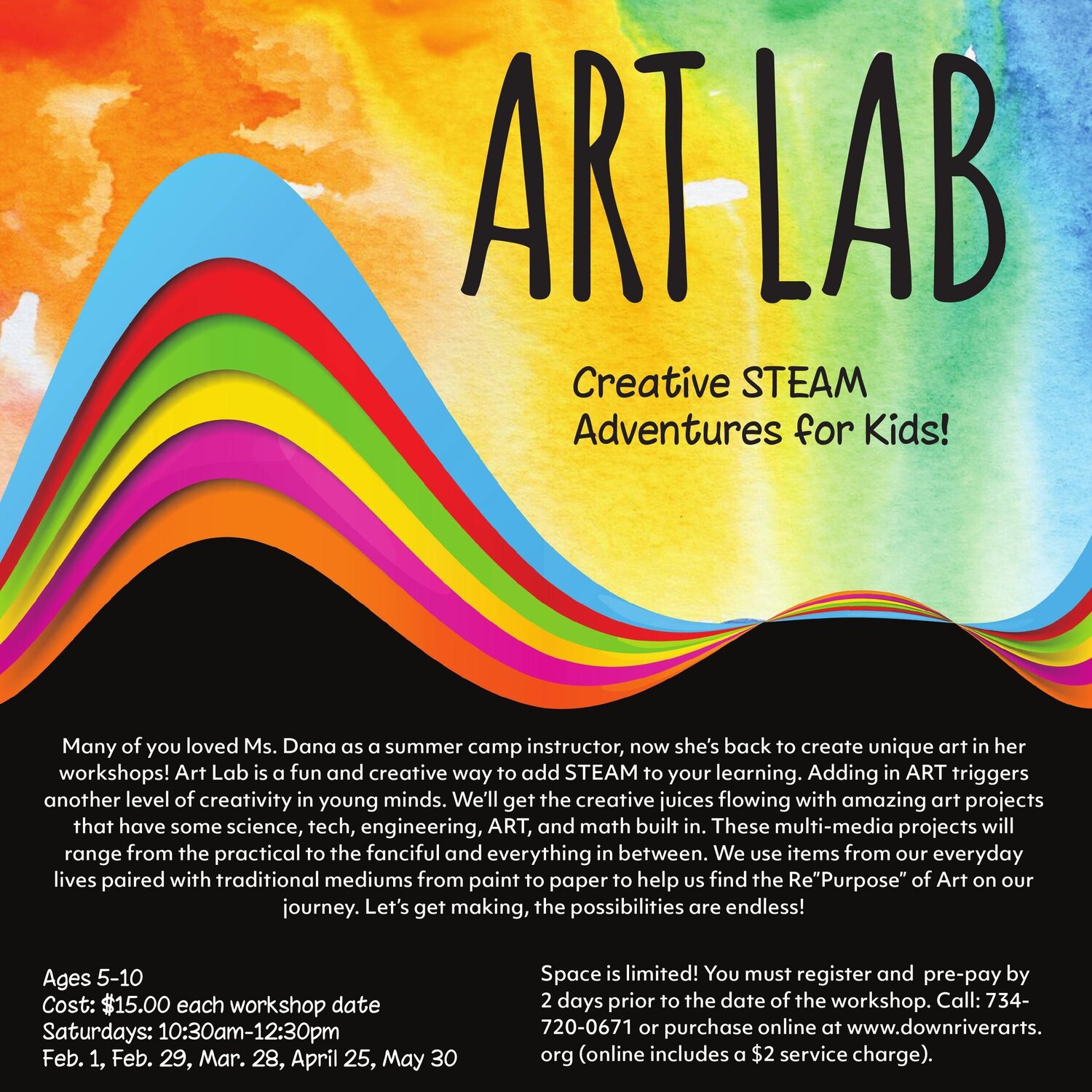 Art Lab Workshops - Feb. 2020 — Downriver Council for the Arts