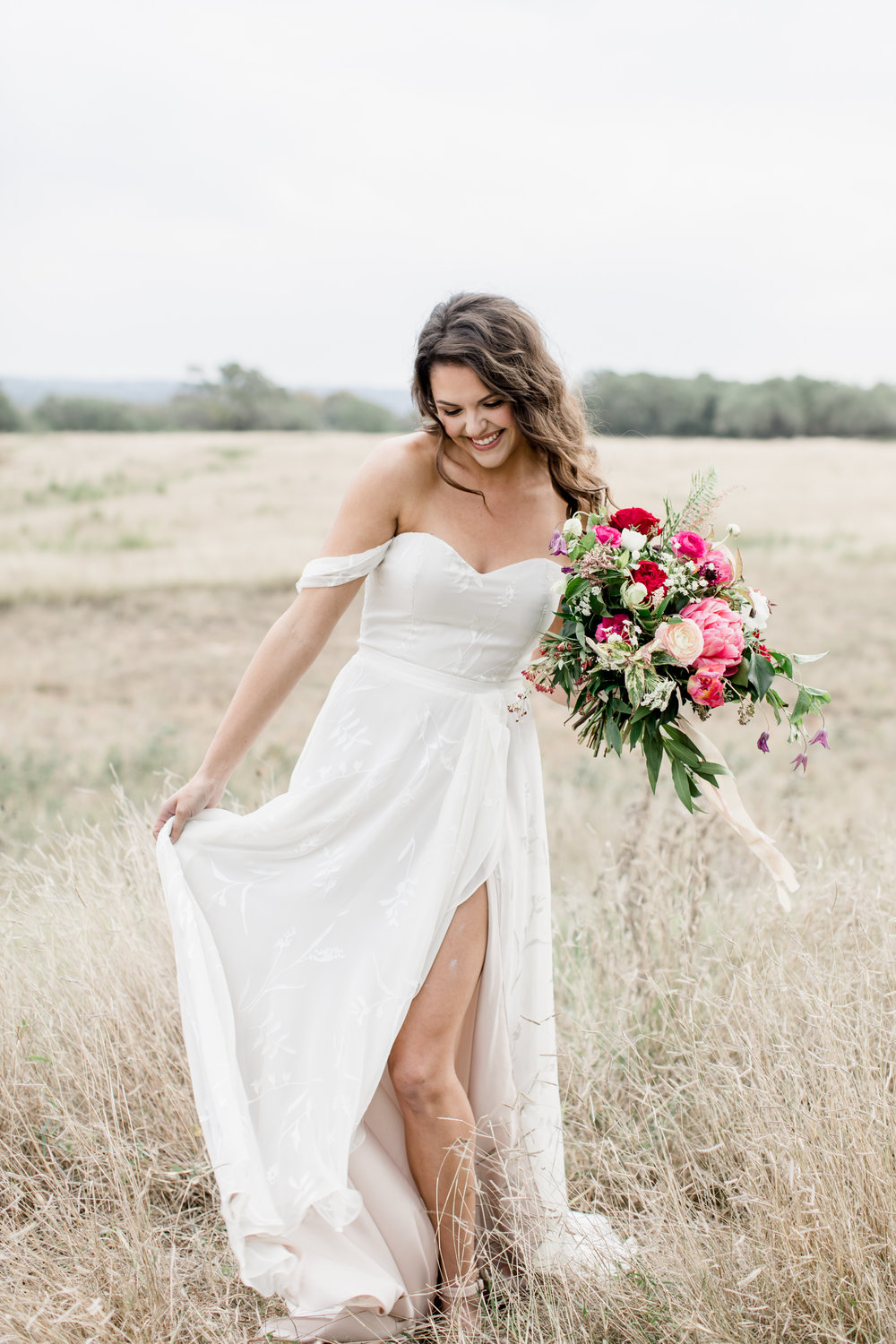Moonlight and Moss Hill Country Custom Wedding  Gowns  and 
