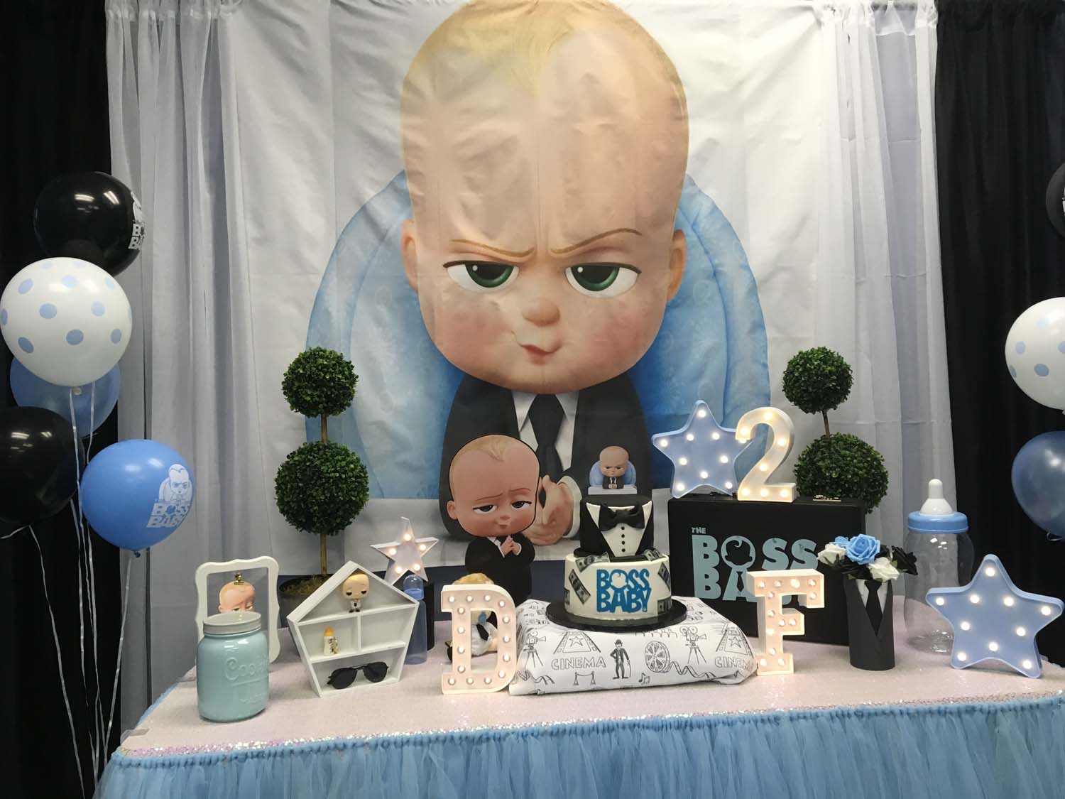 Boss Baby Birthday Party Theme Held At Indoor Playground Princesses Princes