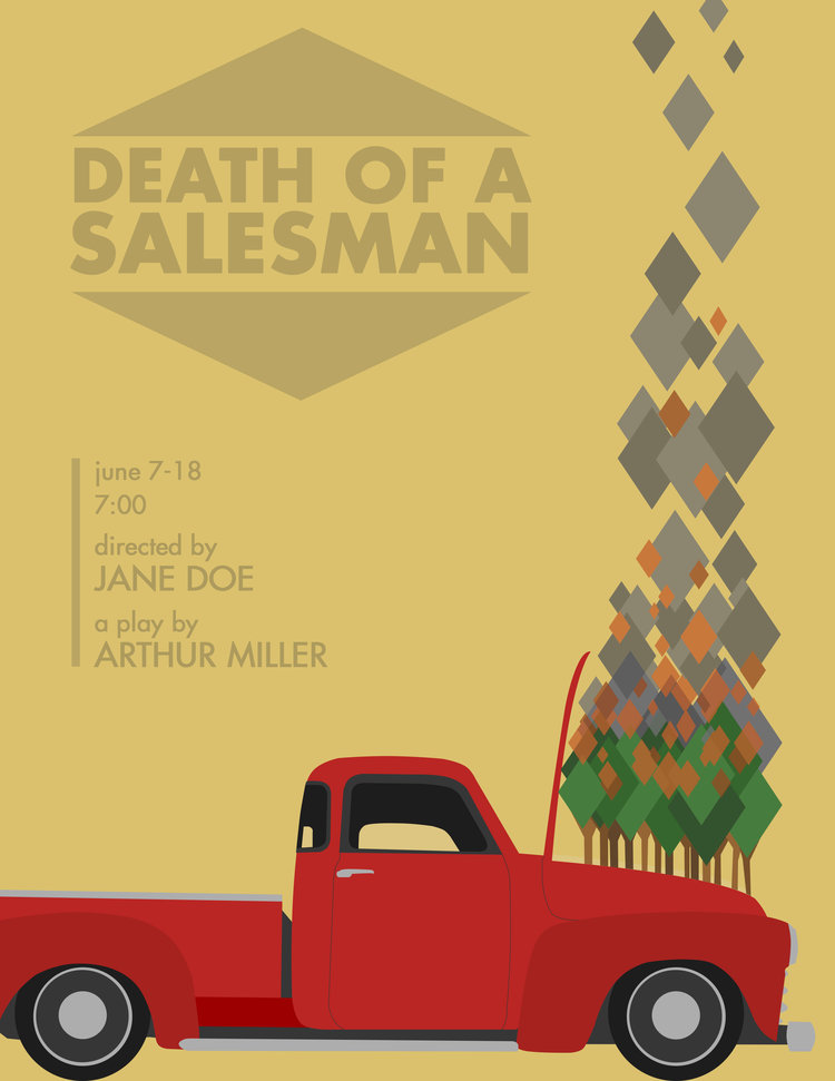 death of a salesman car