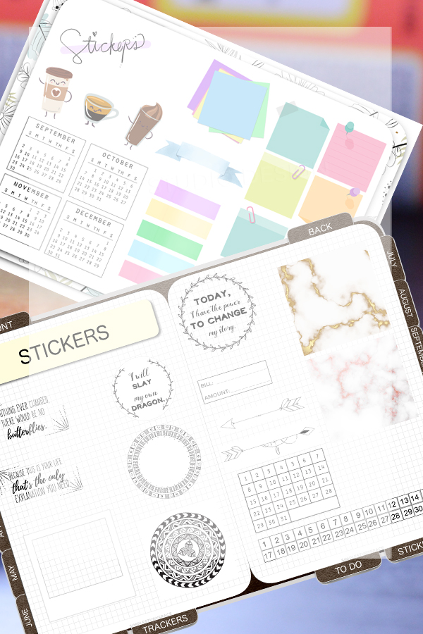 Spiksplinternieuw How to Make Digital Planner Stickers for Productivity and Creative MI-48