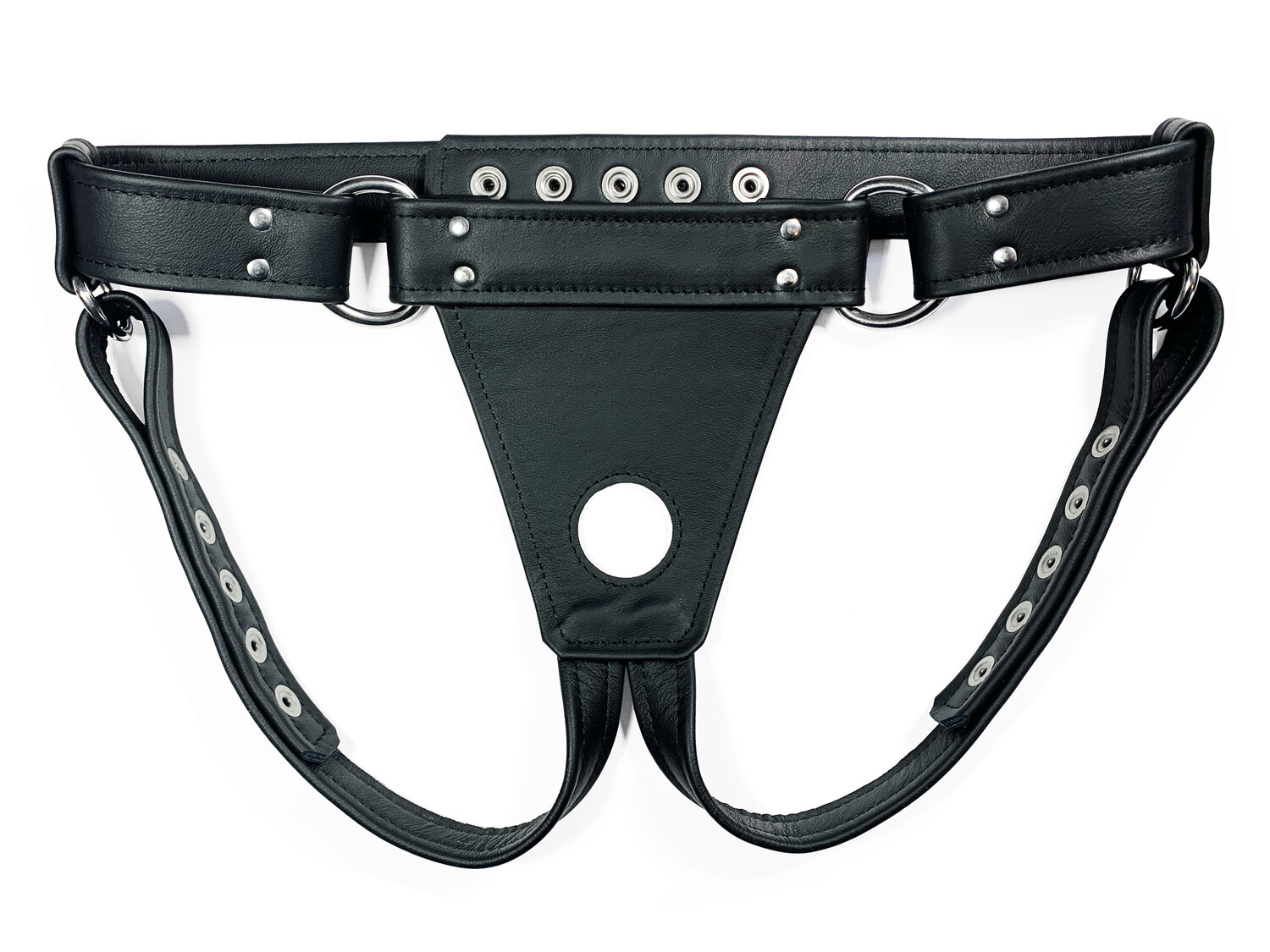 Snap Strap On Harness — Rand Leather