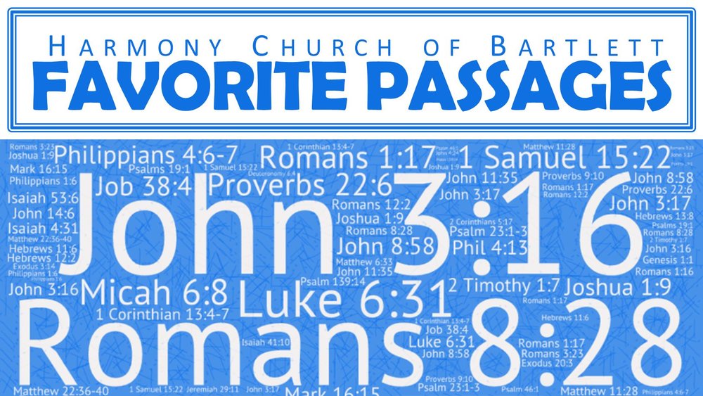 Favorites Passages from the Bible