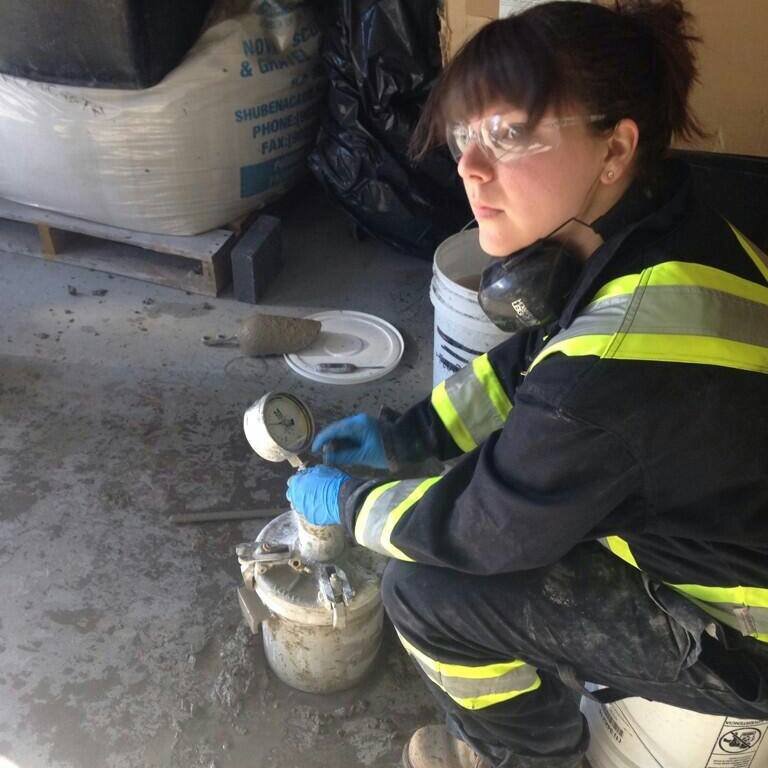 CarbonCure’s Director of Technical Services, Diane Praught, has extensive experience in concrete quality control.