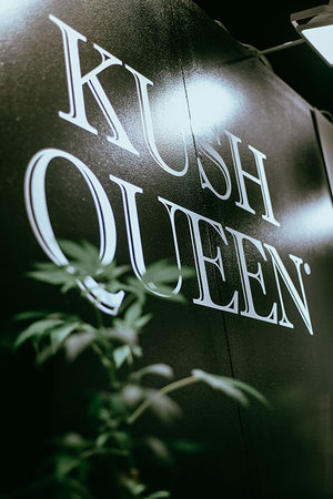 Kush Queen CBD Booth at LA BeautyCon 2019