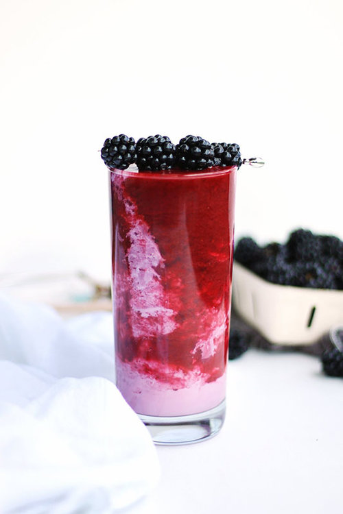 Early Grey and Blackberry Smoothie