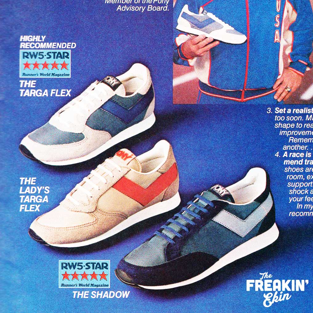 The Deffest®. A vintage and retro sneaker blog. — PONY Targa Flex and ...