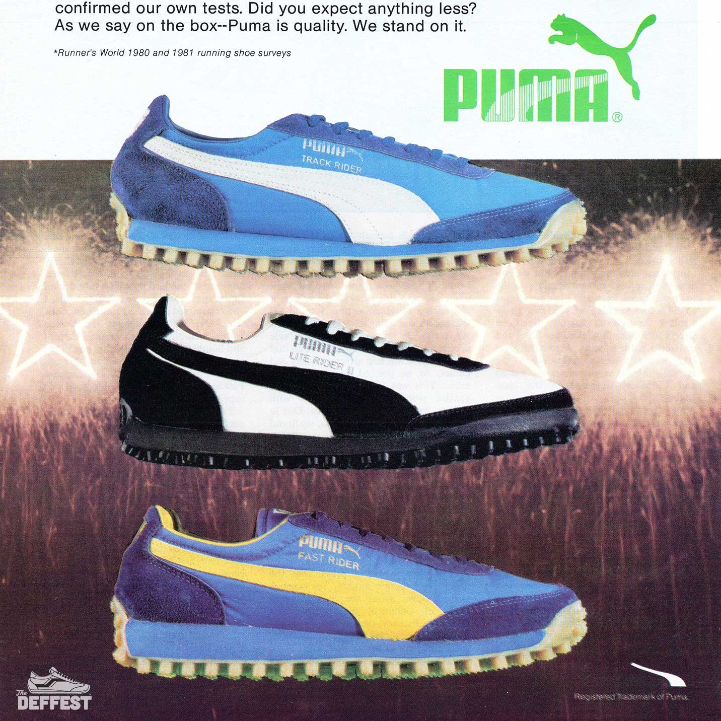 The Deffest®. A vintage and retro sneaker blog. — Puma Fast Rider ...