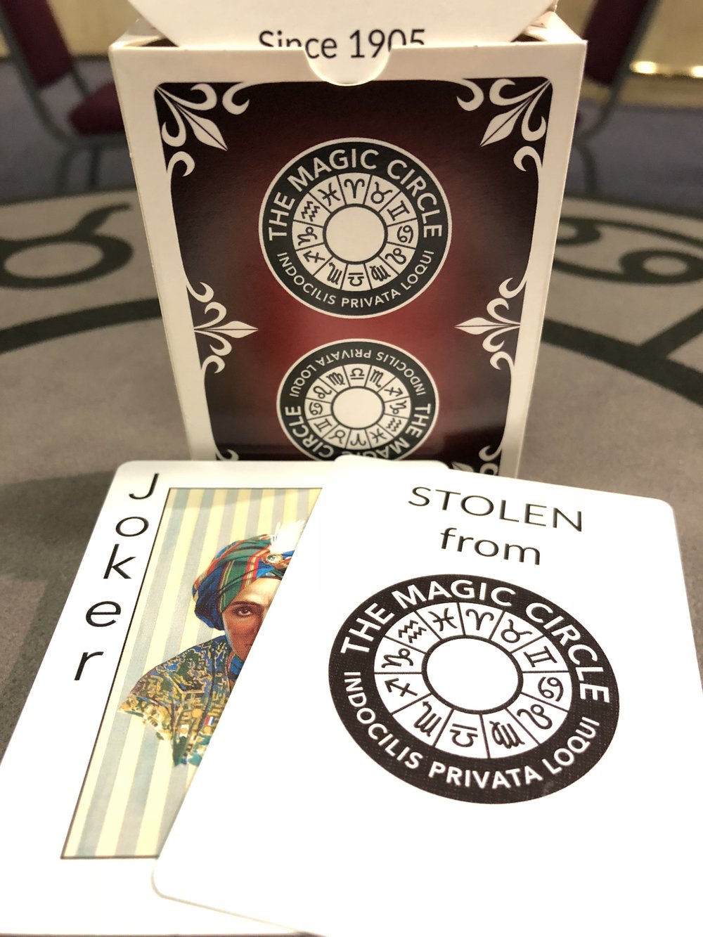 Professional Magic Kit UK Seller Details about   Magic Playing Cards Gift Set 