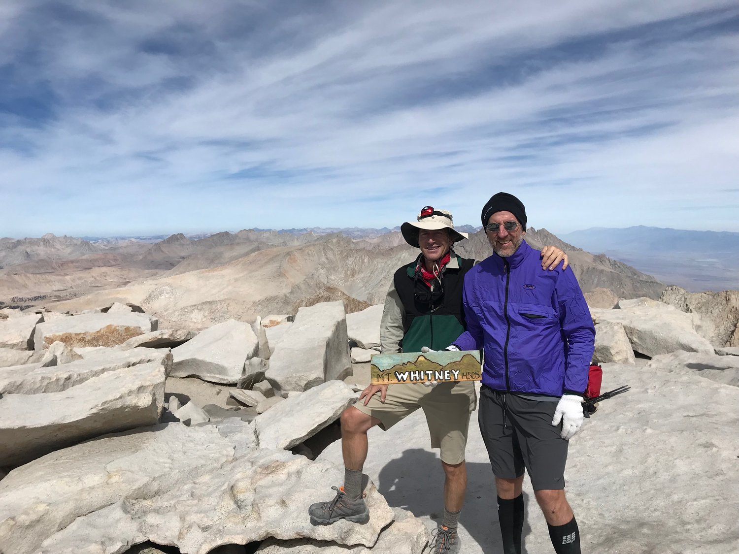 Dennis G and I at the Summit