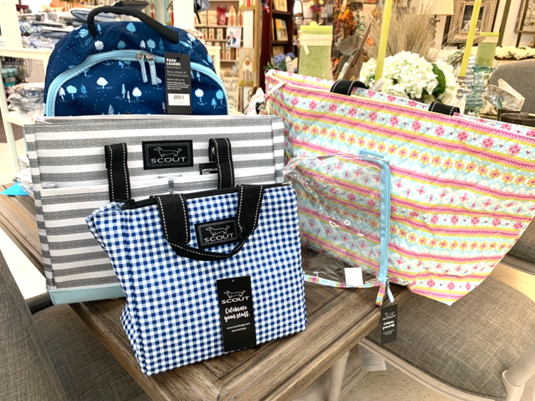 New arrivals of Scout Bags available at Rubies Home Furnishings.
