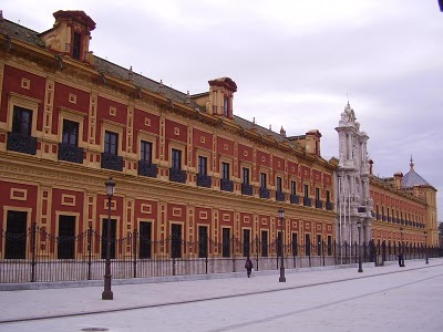  Palacio de San Telmo,  sede de la presidencia de la Junta de AndalucÃ­a. 