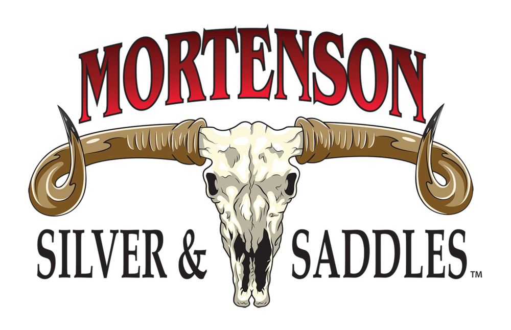 Tack Bridle 1 1/2"  Mortenson Concho Saddle Silver- Dakota Cowboy 