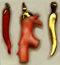 Italian Red Horns Cornicelli