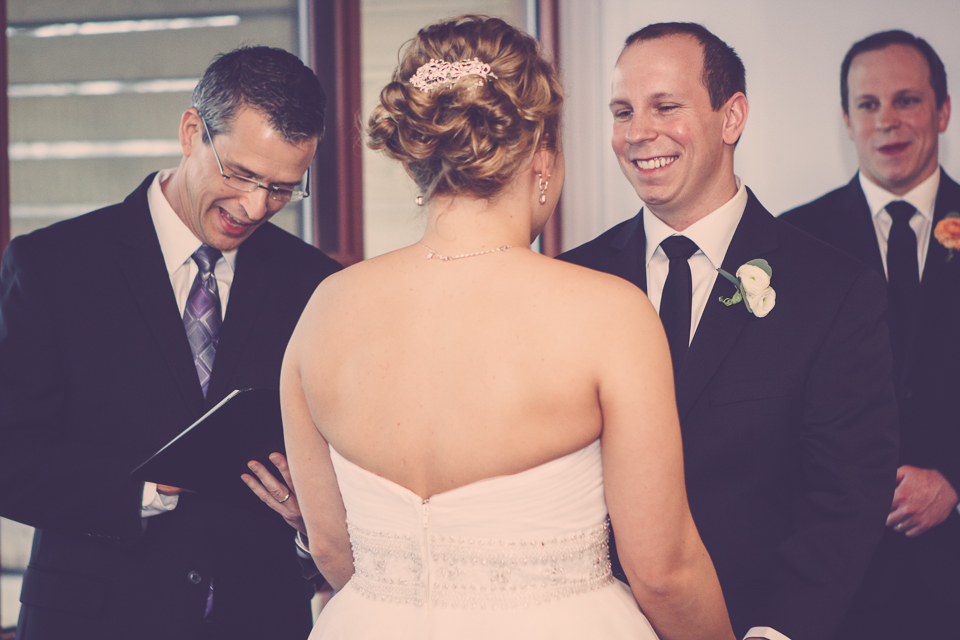 Dan Buckley photographs Damian King, wedding officiant, in Columbus Ohio
