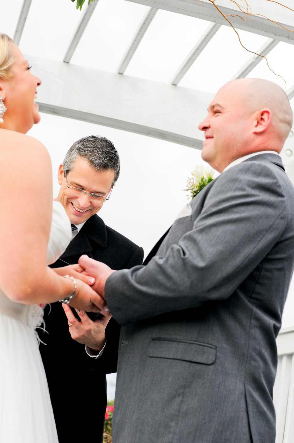 Wedding officiant, Damian King, of United Marriage Services, Columbus, OH