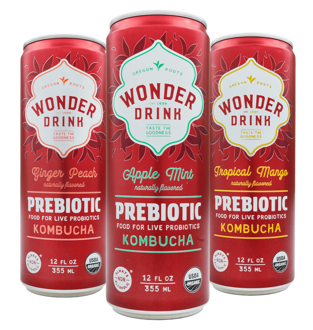 Image result for wonder drink prebiotic kombucha