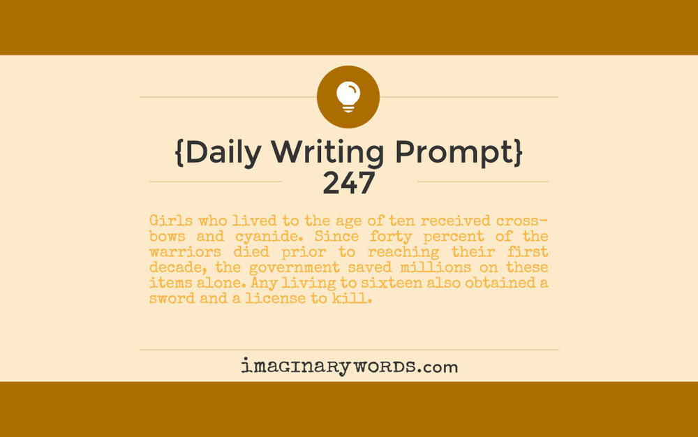 government writing prompts