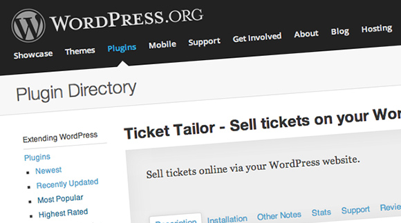 Sell Tickets Wordpress