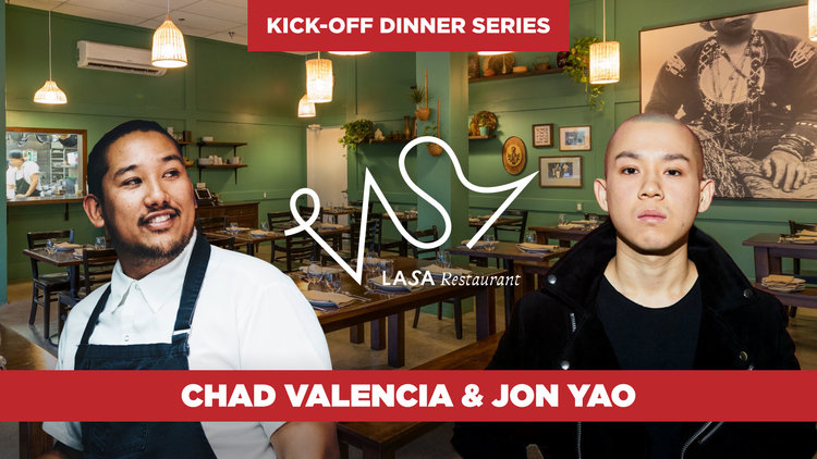 Dinner at LASA with Chefs Chad Valencia and Jon Yao