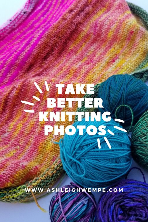 Take Better Knitting Photos With Your Phone