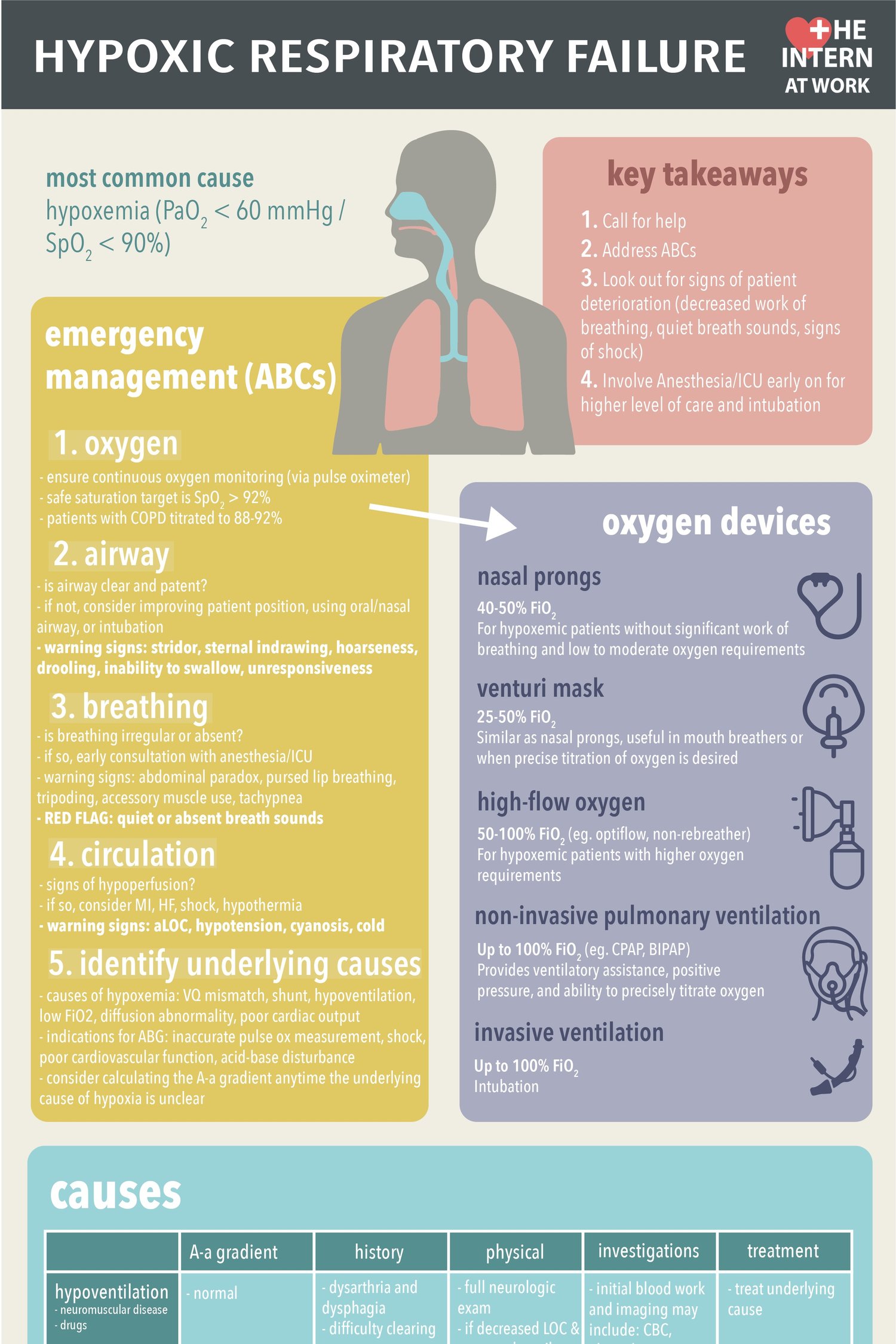 Hypoxic Respiratory Failure — The Intern at Work