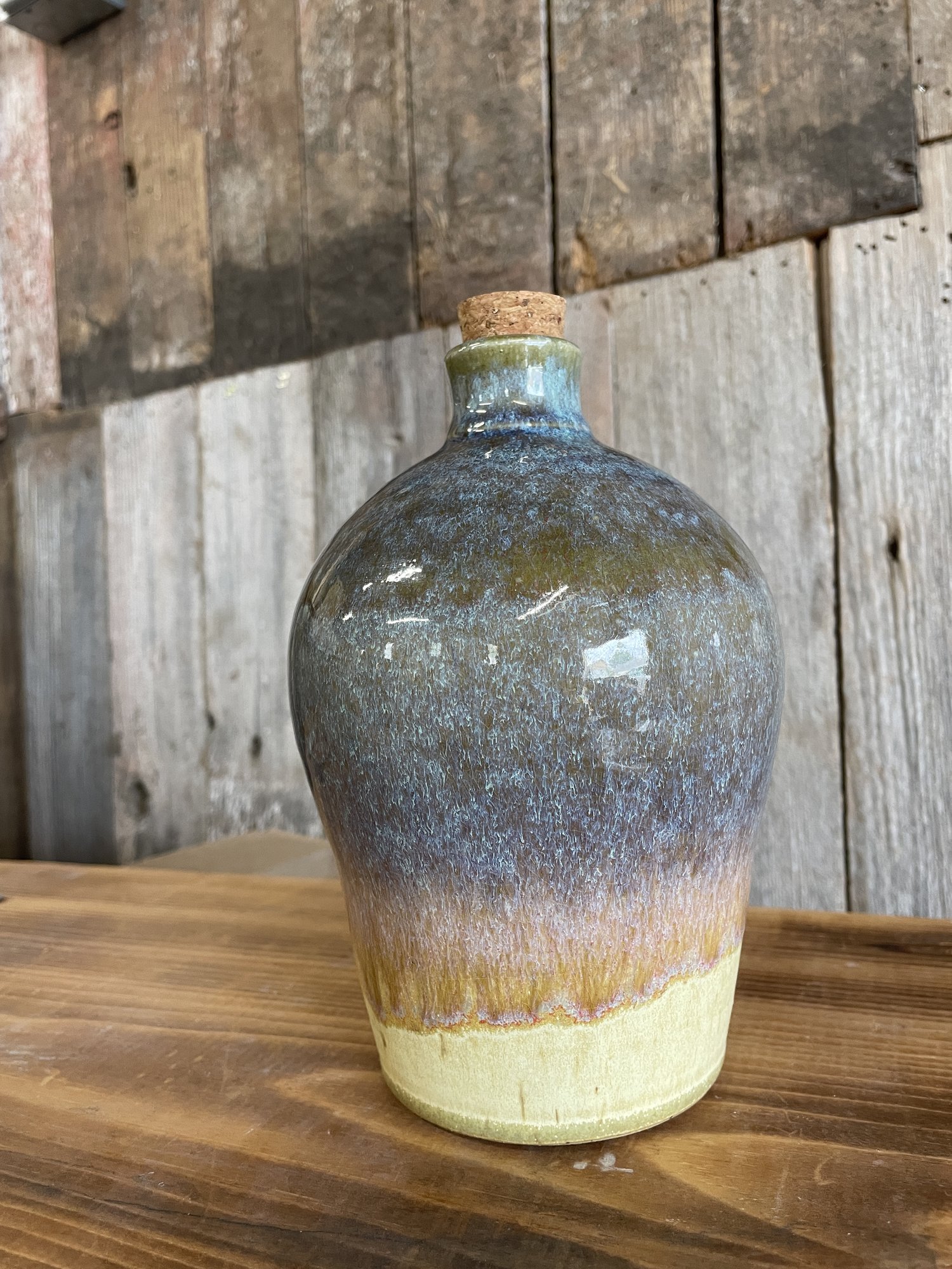 Sunset Jug — Mud Queen Pottery