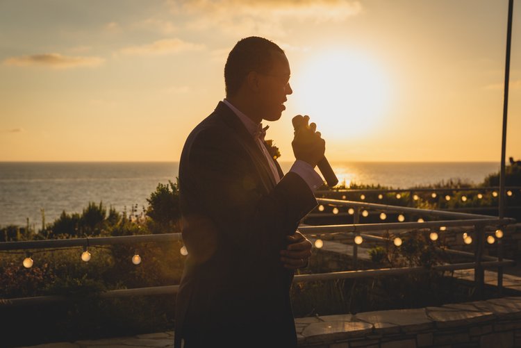 Last Minute Checklist: Things To Know Before Your Outdoor Wedding - The Groom Addressing His Guests Using A Pa System.
