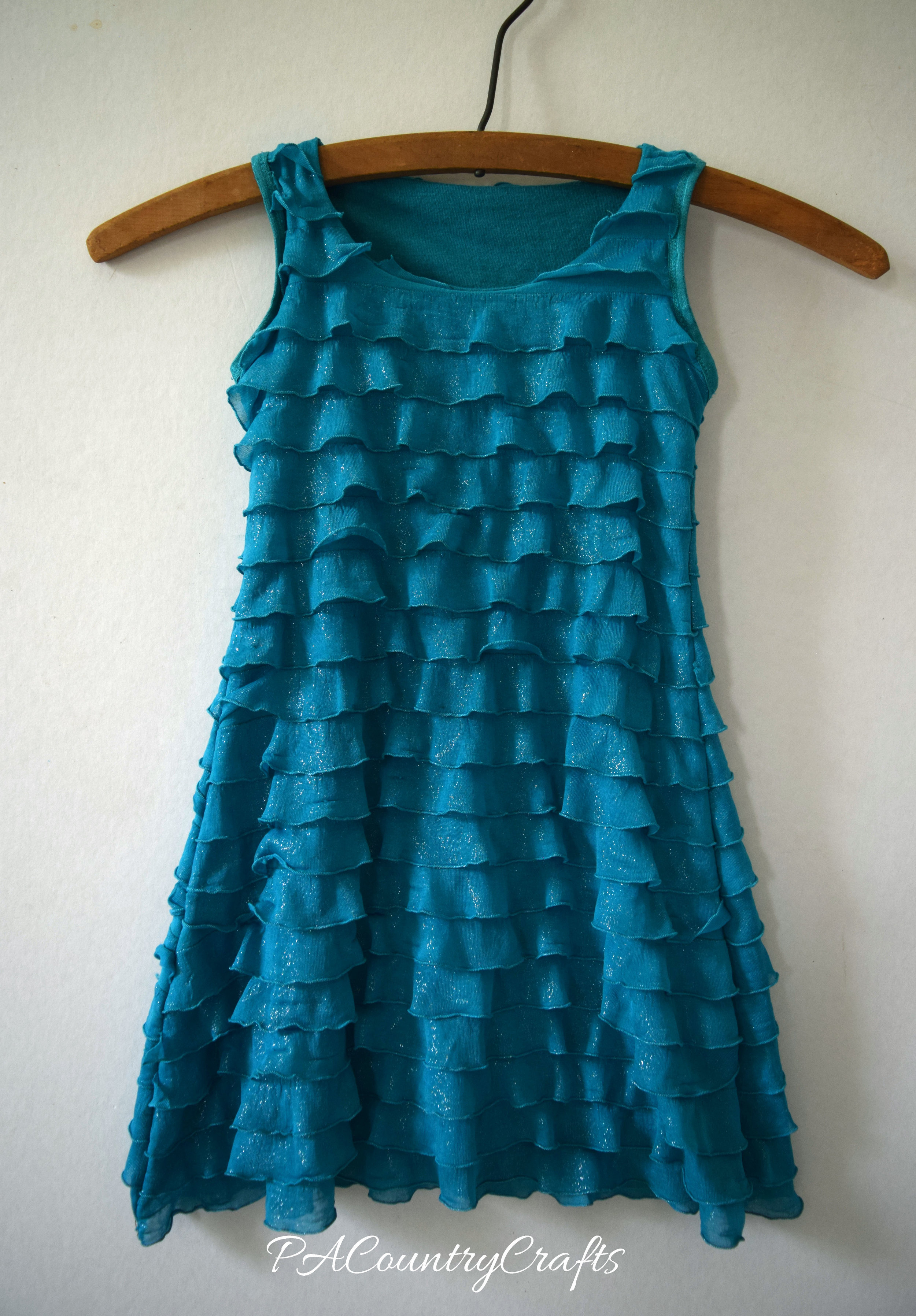 Women's Ruffle Shirt to Toddler Dress — PACountryCrafts