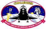 Mcnair 001 - Sts-41-b-patch