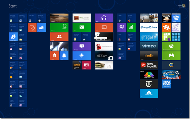 Desktop as of 3-12-2012