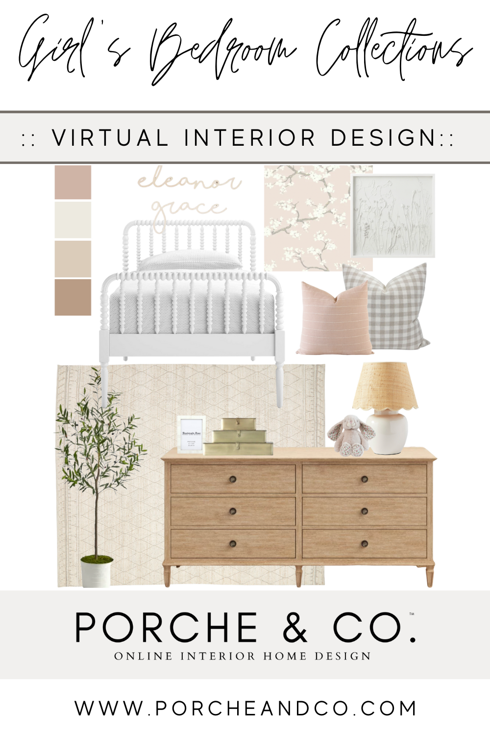Curated Collections of the Week :: Modern Classic Girl's Bedrooms ...
