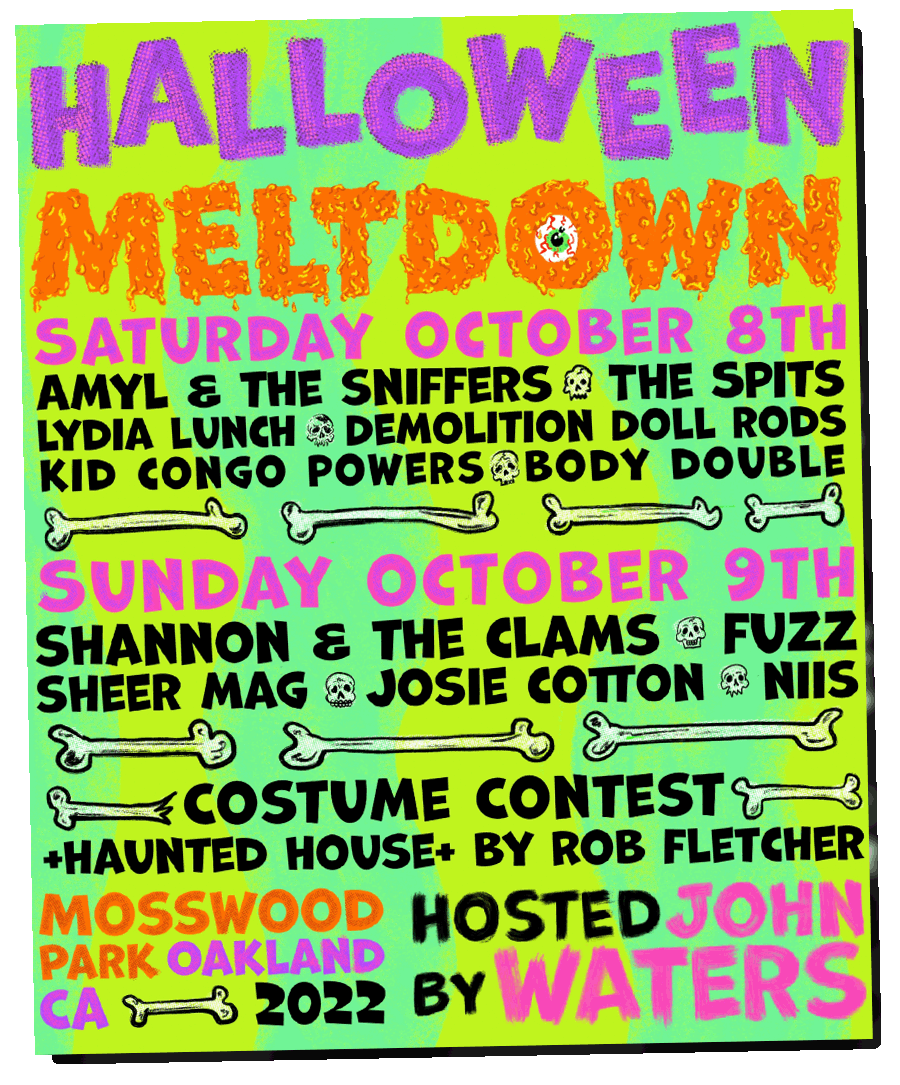 HALLOWEEN MELTDOWN 2022 with ROB FLETCHER HAUNTED HOUSE — THE ARTWORK