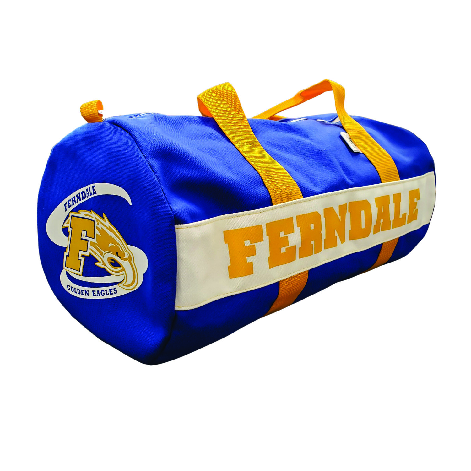 Jensen Lee School Bag, Ferndale Golden Eagles (Gold Handle) — Hats Off