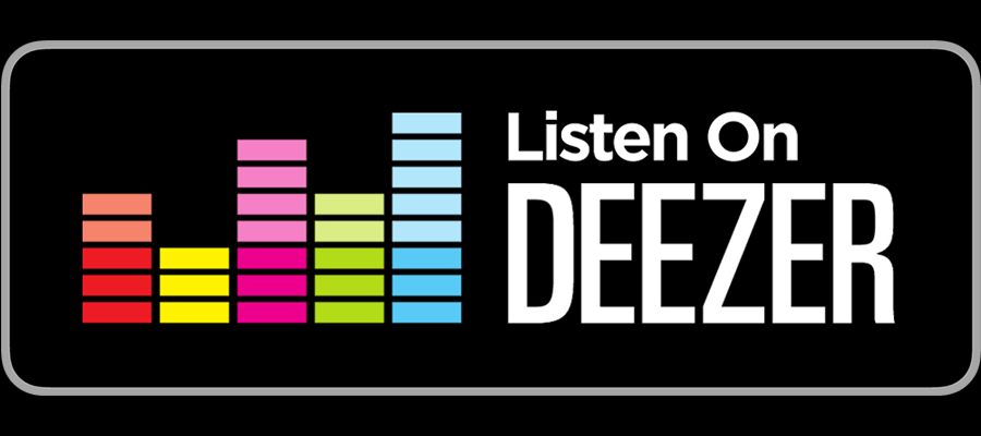 Image result for listen on deezer badge