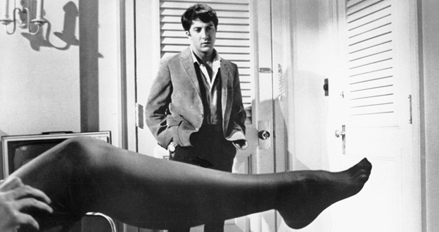 Image result for dustin hoffman the graduate mrs robinson
