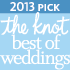 2013 Pick: The Knot Best of Weddings