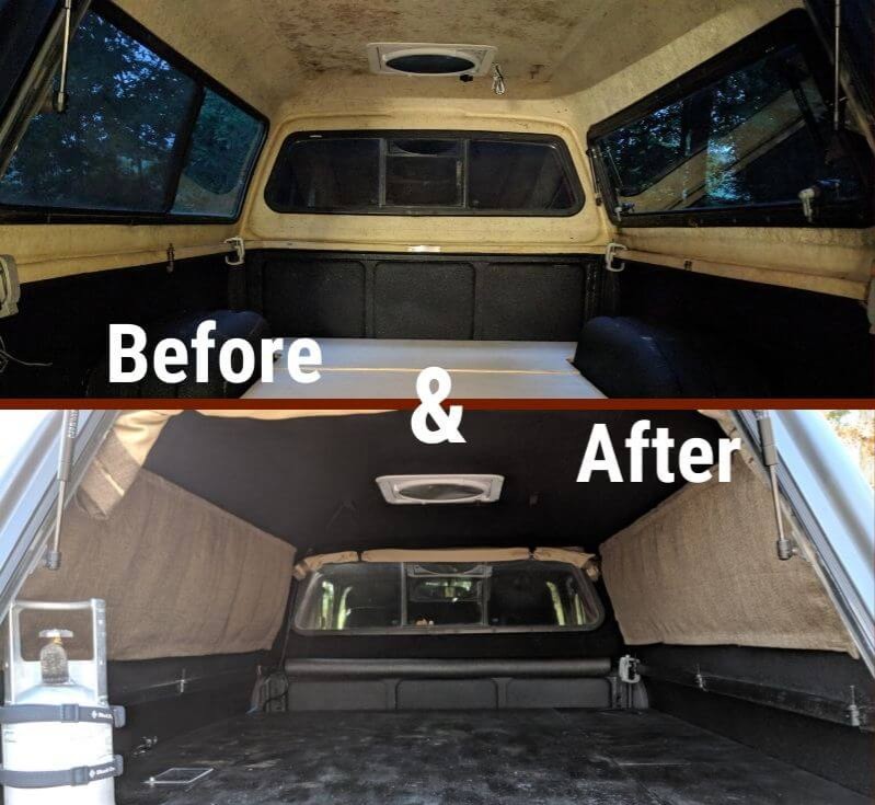 DIY Camper Shell Liner | Take The Truck 