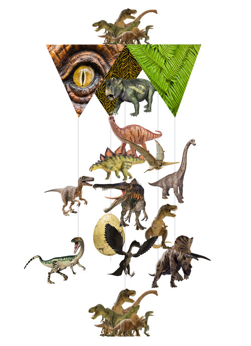 Jurassic Card Theia Chandelier Card™ opened card