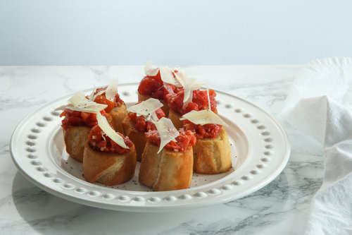 Bruschetta with Canned Tomatoes