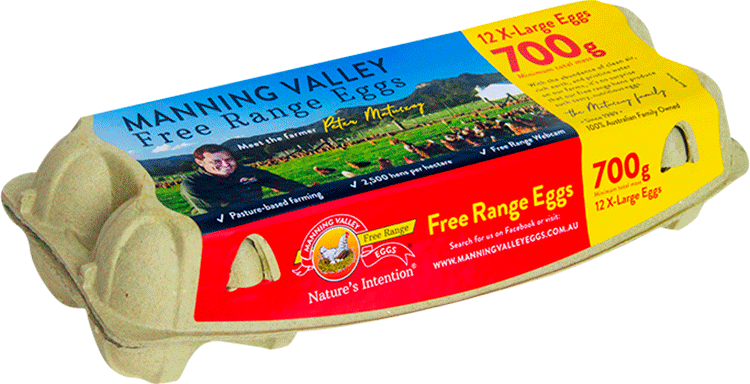 700g free range egg carton