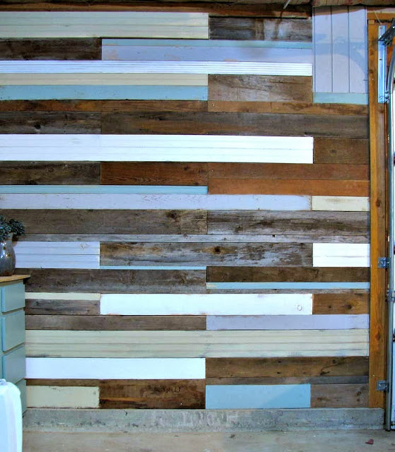 DIY Plank Wall, Wood Paneled Wall
