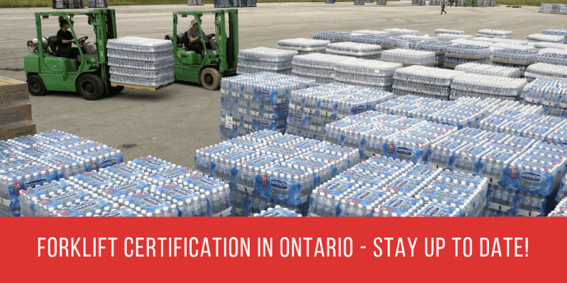 Forklift Certification In Ontario Stay Up To Date Wayco Best Forklift Warranties Safety Training