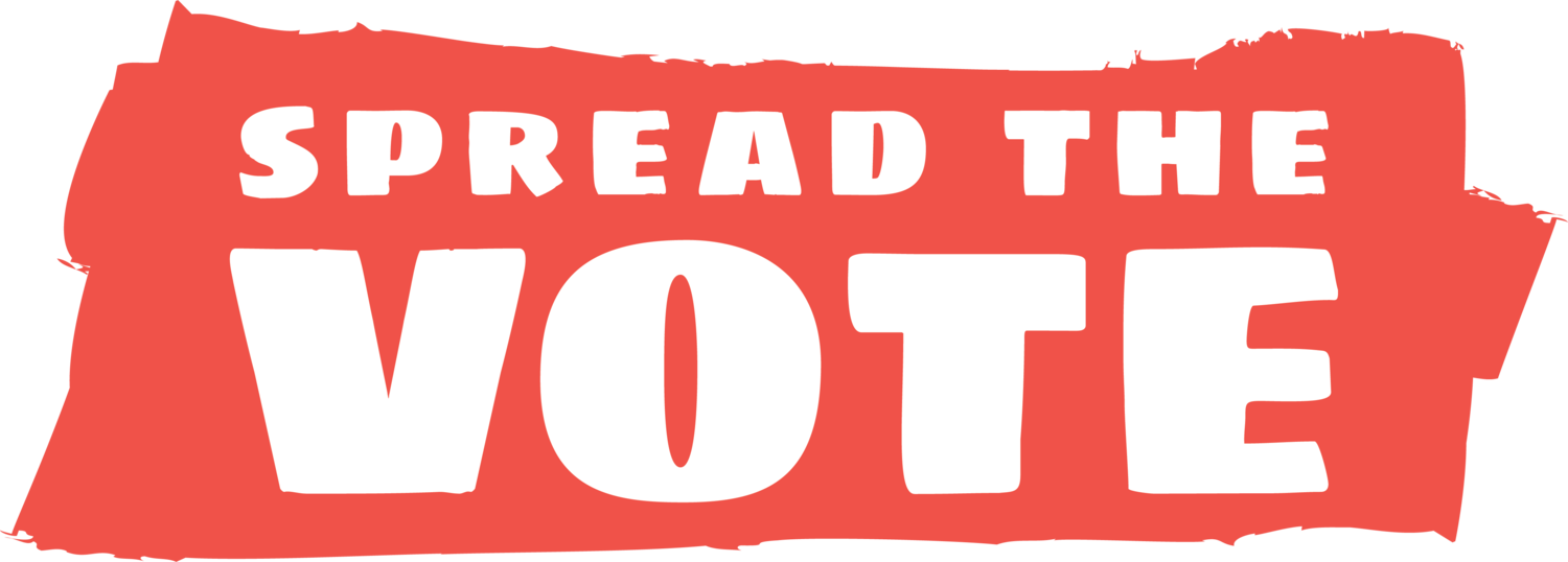 Spred the Vote logo