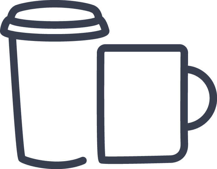 cup and mug icon