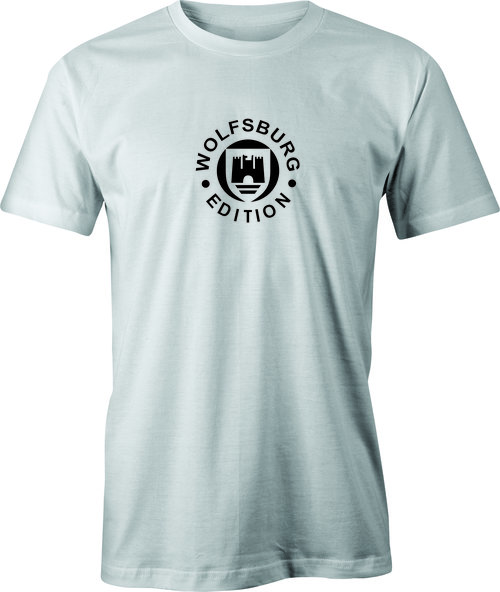  Woflsburg Edition Logo printed on Men's T shirt. Free Shipping.