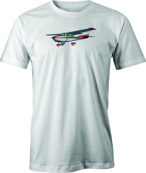 Cessna 172 Image printed on Men's T shirt